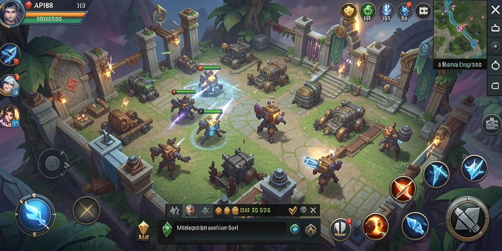Gameplay menyeluruh API88 dengan strategi dan pembangunan kerajaan.