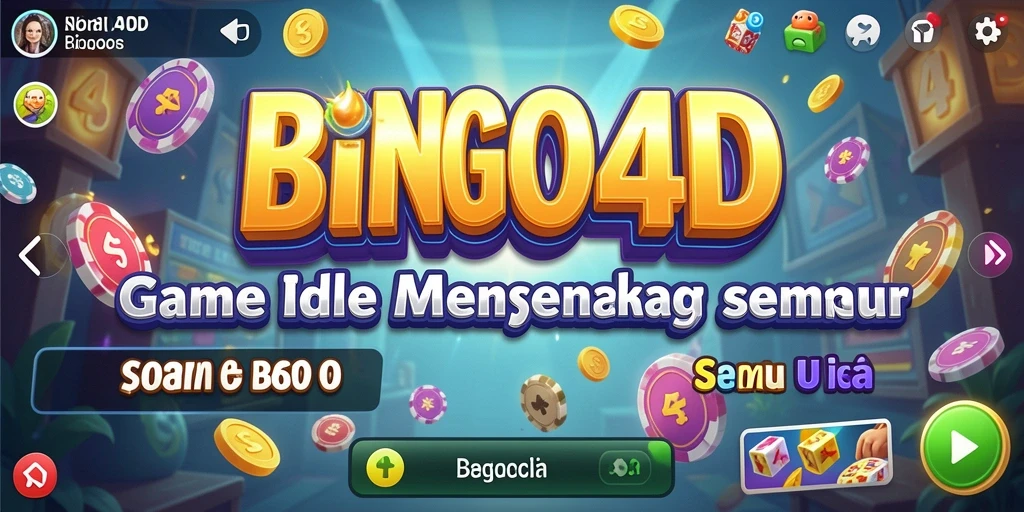 Tampilan gameplay BINGO4D yang seru dan menarik.