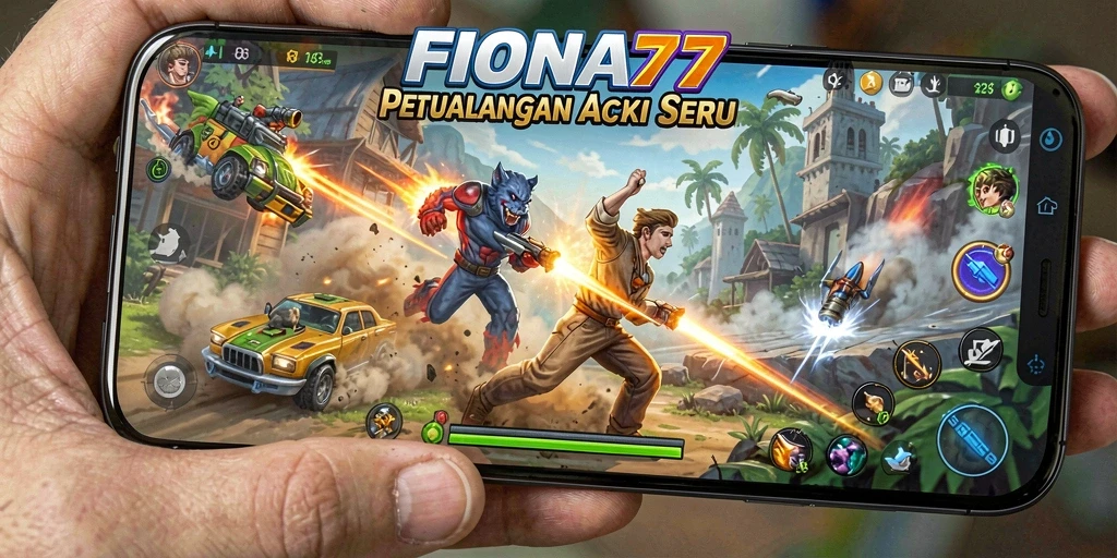 Screenshot FIONA77 menunjukkan aksi epic yang mendebarkan.