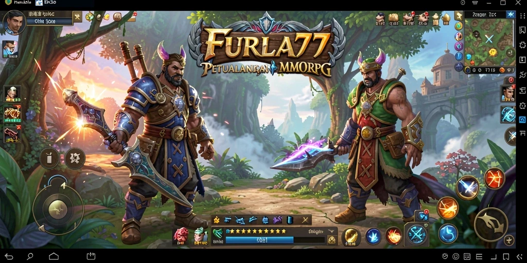 Tampilan seru dalam pertempuran epik di FURLA77.