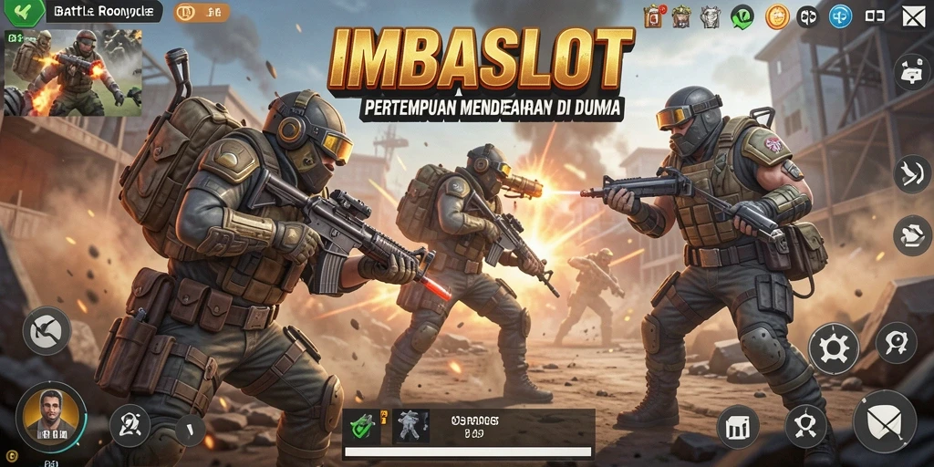 Gameplay seru dalam pertempuran Battle Royale yang mendebarkan.