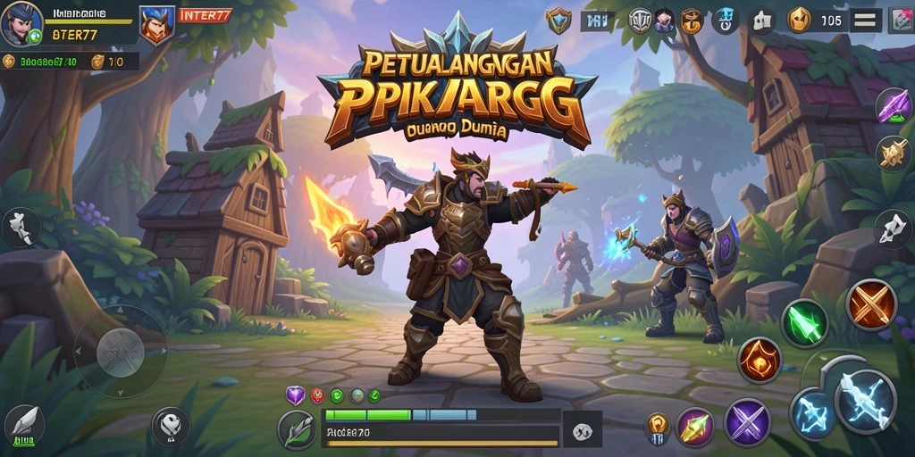 Gameplay seru dengan pertarungan mendebarkan di INTER77.