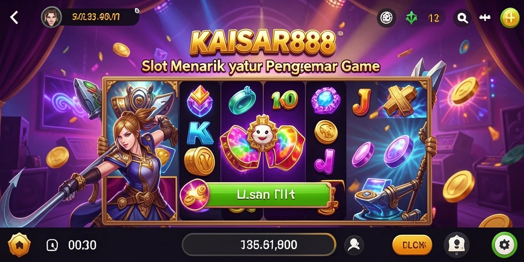 Tampilan gameplay KAISAR888 yang seru dan menantang.