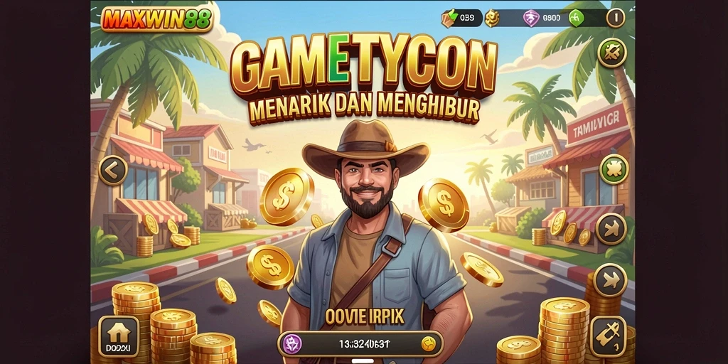 Tampilan gameplay <strong>MAXWIN88</strong> yang mendebarkan dan menantang.