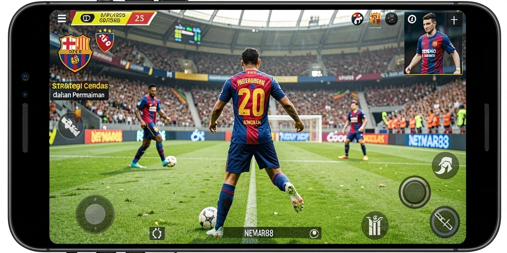 Tampilan gameplay menarik dari NEYMAR88 yang penuh strategi.