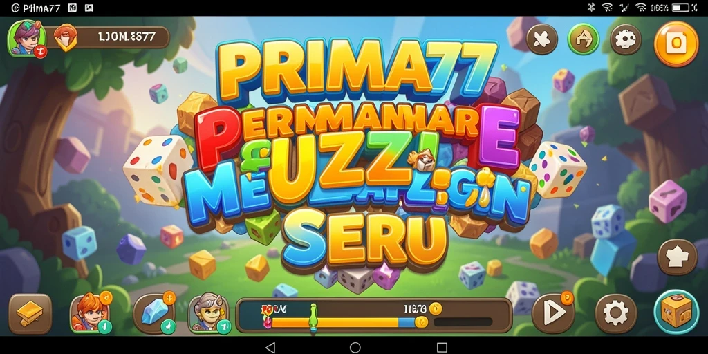 Tangkapan layar gameplay PRIMA77 yang menunjukkan momen menyelesaikan puzzle.