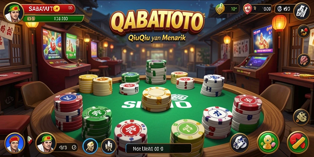 Gameplay menarik dan seru dalam QiuQiu.