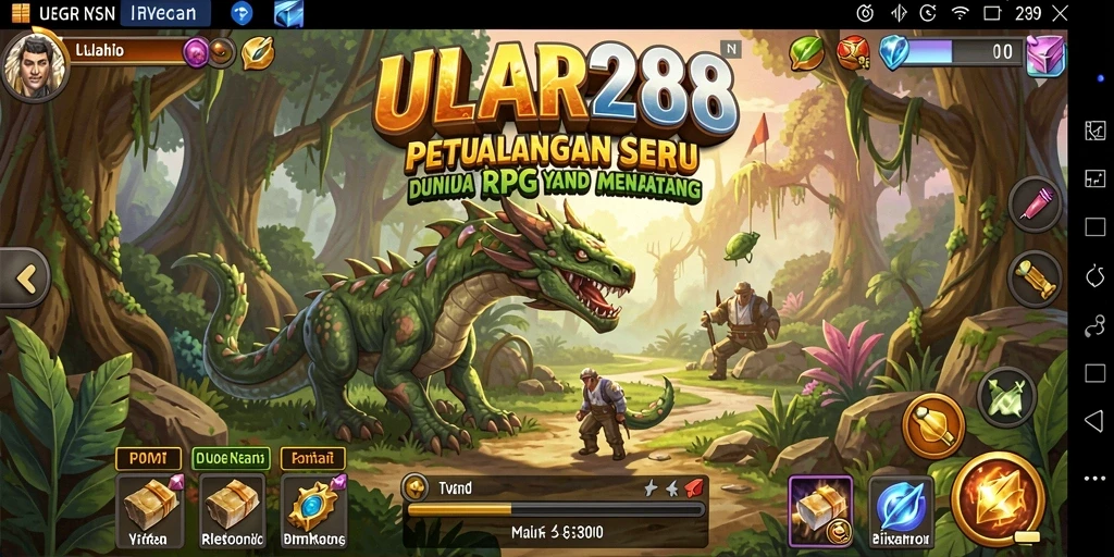 Tampilan gameplay <strong>ULAR288</strong> yang memukau dan penuh aksi.